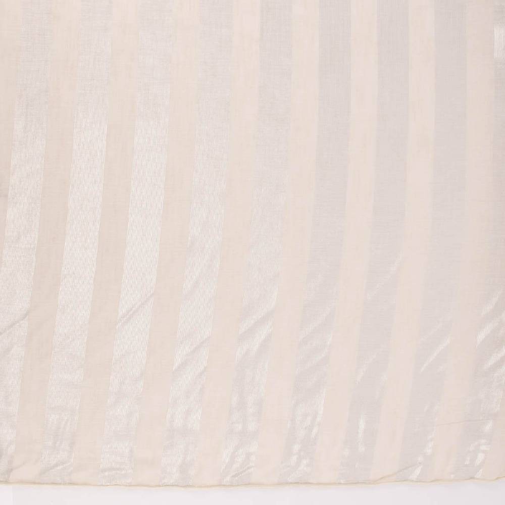 Schöner Leben Rasch Textil Gardinenstoff Stores Shine Längsstreifen Leinenstruktur linen natur 300cm