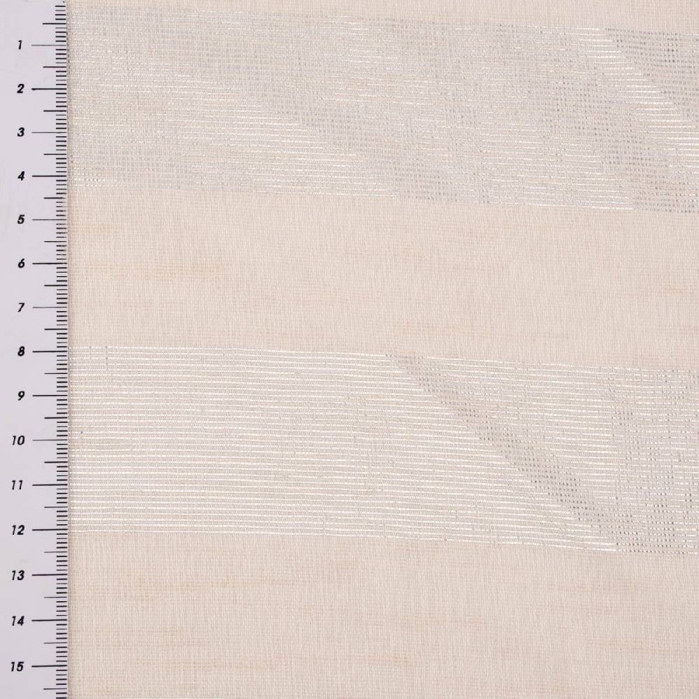 Schöner Leben Rasch Textil Gardinenstoff Stores Shine Längsstreifen Leinenstruktur linen natur 300cm Bis zu 55% Rabatt