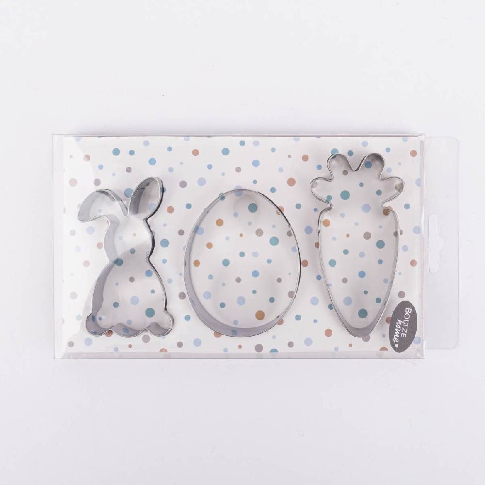 Schöner Leben 3er Set Ausstecher Ostern Hase Ei Karotte 5,5x9cm Online