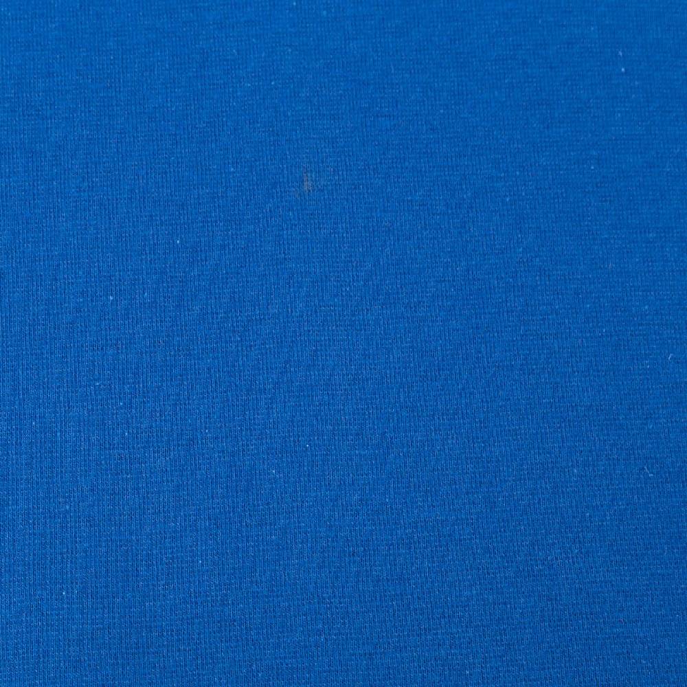 Schöner Leben Bündchenstoff Schlauchware Organic Bio fein kobalt blau 35cm Breite Bestseller