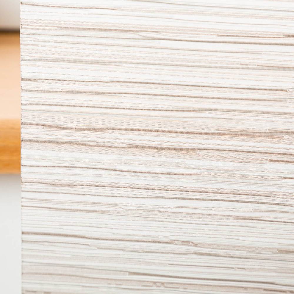 Schöner Leben Schiebegardinen Meterware Streifen taupe 60cm Breite Wochenangebot