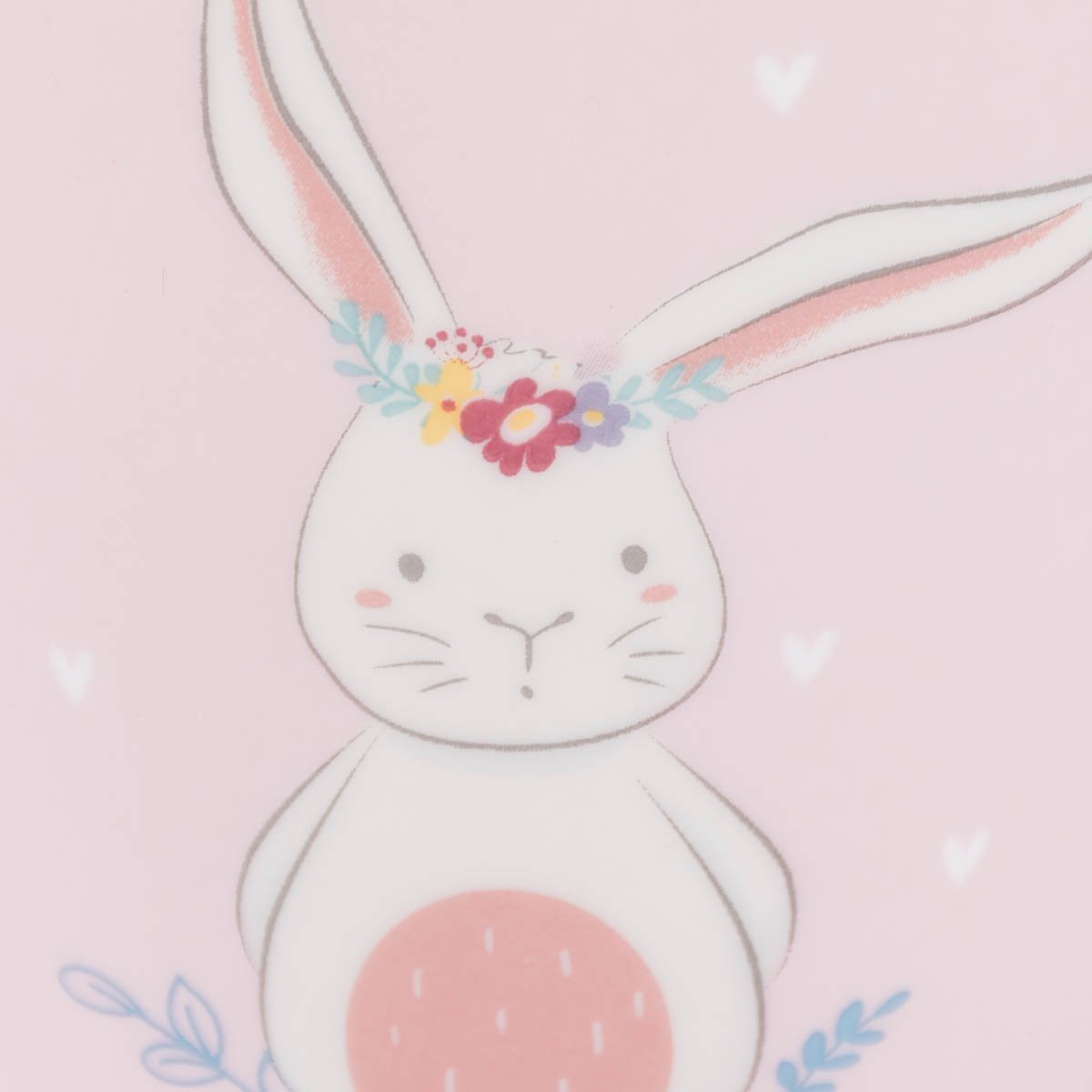 Schöner Leben Große Tasse Hase mit Blumenkranz gelb oder rosa 450ml Kostenloser Versand international