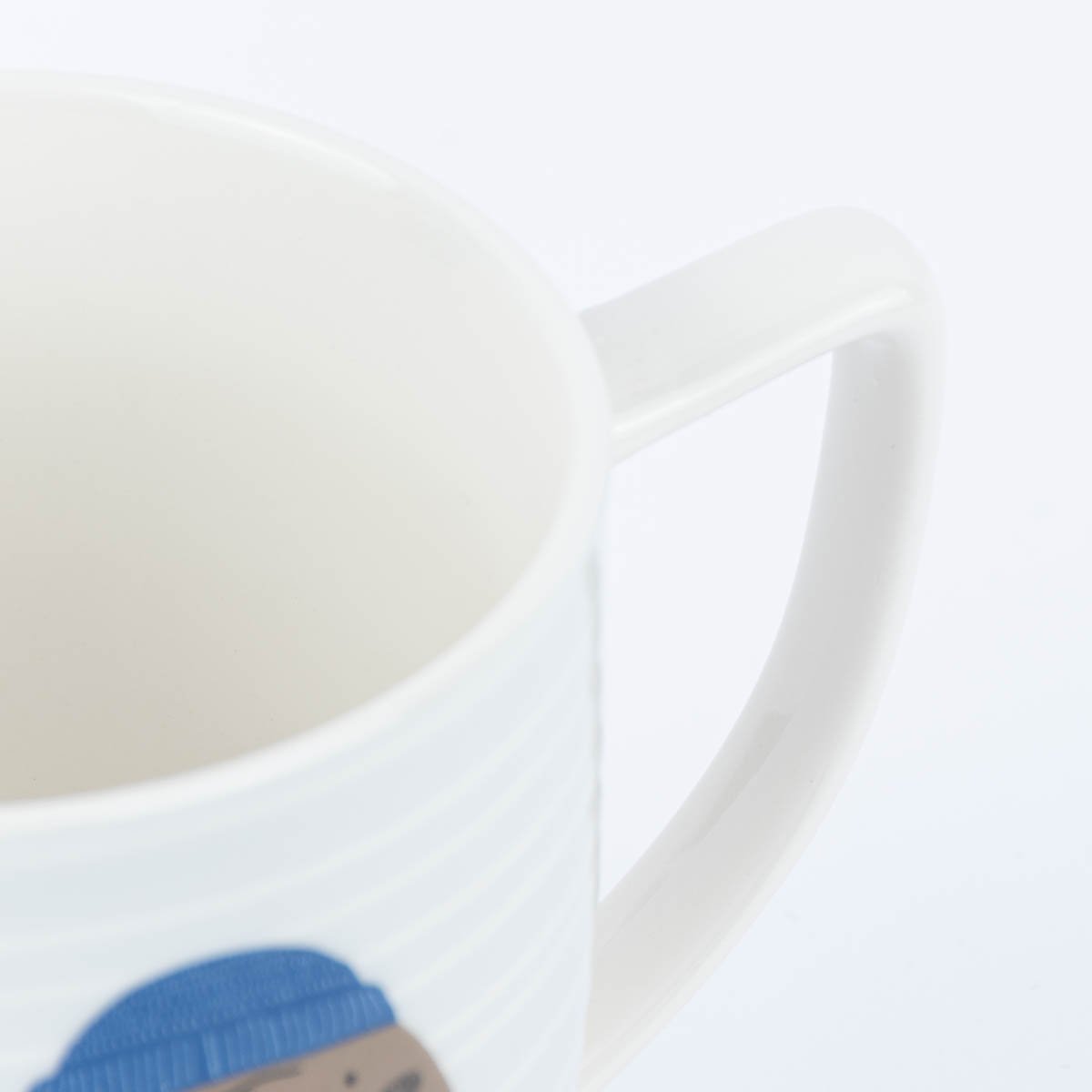 Schöner Leben Große Tasse Seelöwe mit Mütze Keramik weiß blau rot versch. Motive 400ml Fabrik Onlineshop