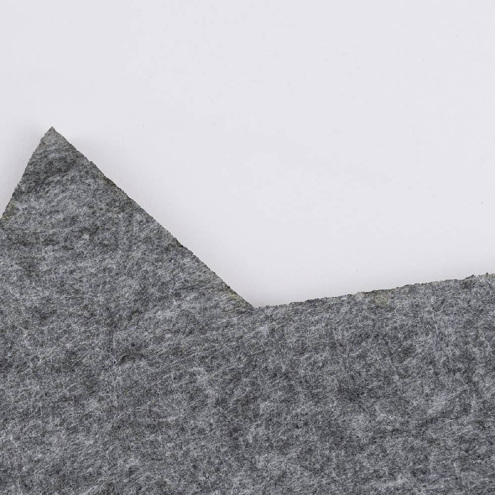 Schöner Leben Platzset Stern aus Filz grau groß 40cm oder klein 25cm Versandkostenfrei