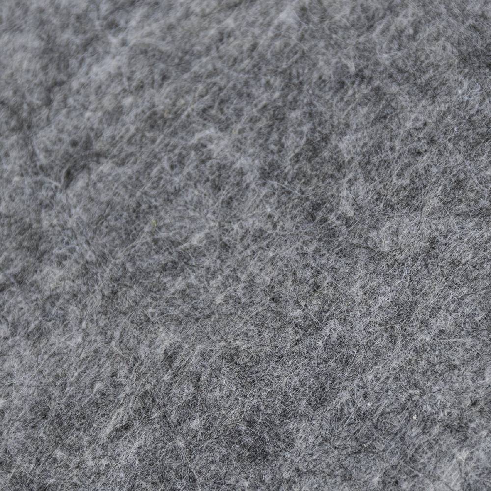 Schöner Leben Platzset Stern aus Filz grau groß 40cm oder klein 25cm Versandkostenfrei