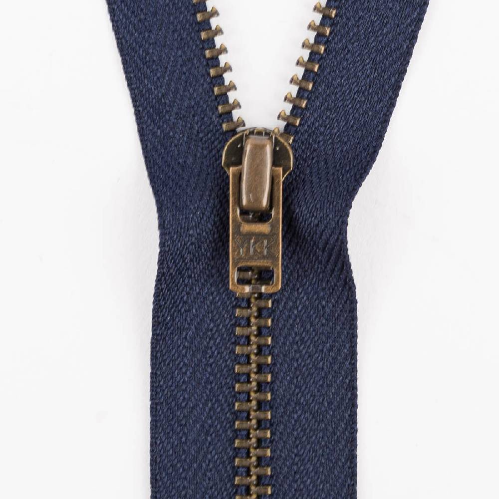 Schöner Leben Reißverschluss Metall antik gold nicht teilbar 3mm 18cm lang in versch. Farben Neueste Mode