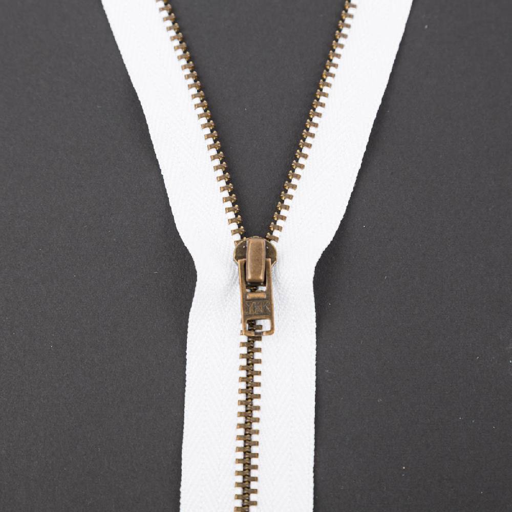 Schöner Leben Reißverschluss Metall antik gold nicht teilbar 3mm 16cm lang in versch. Farben Online Outlet