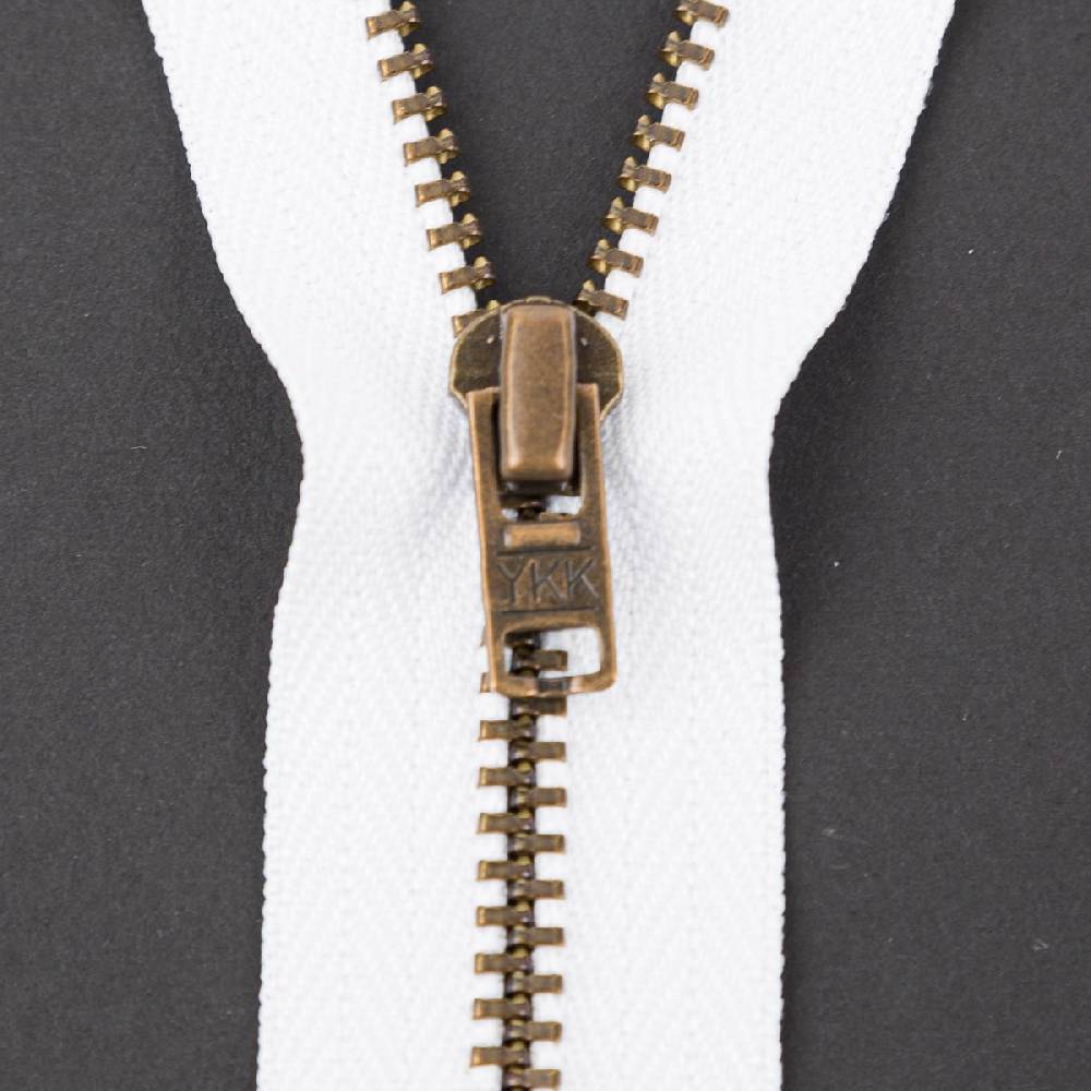 Schöner Leben Reißverschluss Metall antik gold nicht teilbar 3mm 16cm lang in versch. Farben Online Outlet