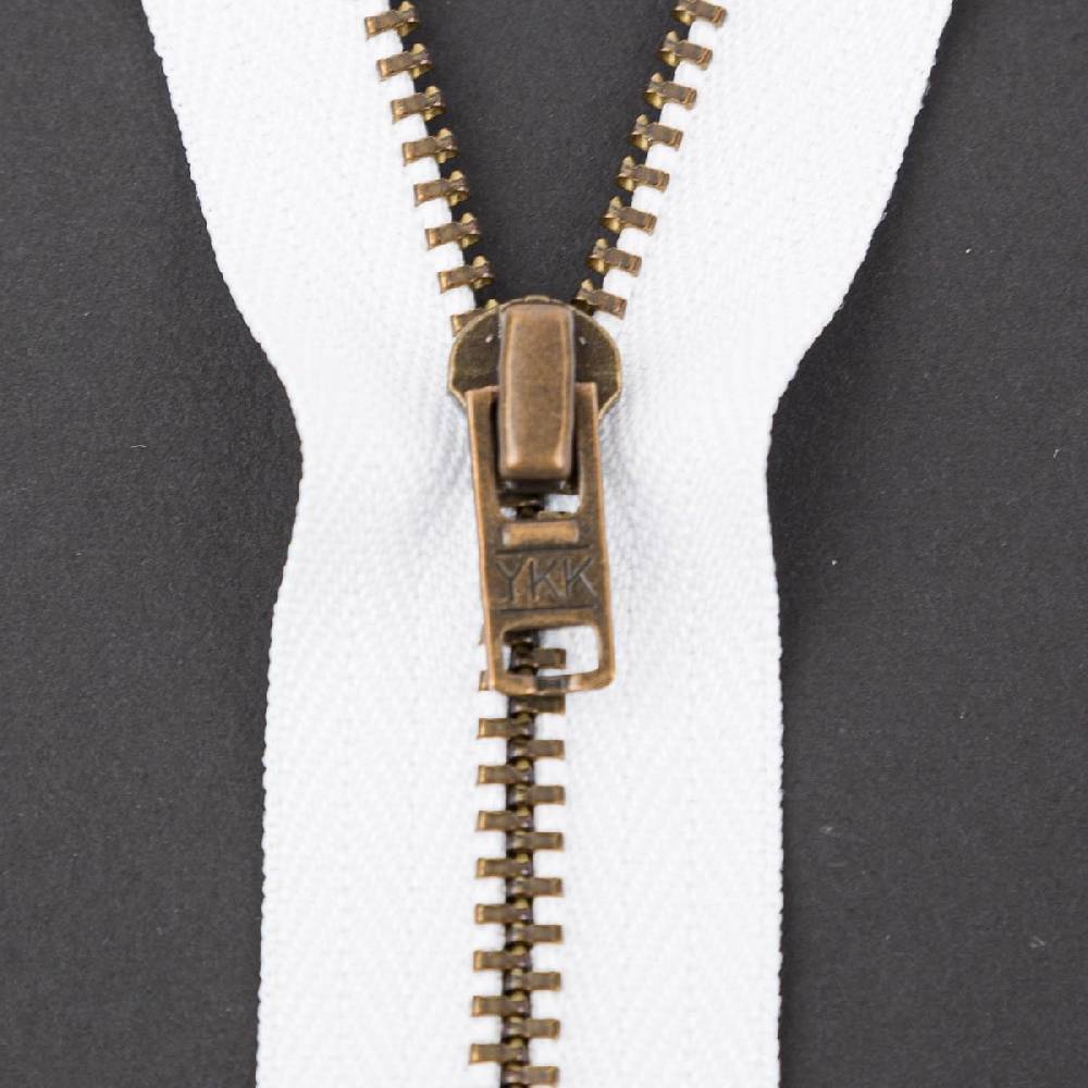Schöner Leben Reißverschluss Metall antik gold nicht teilbar 3mm 12cm lang in versch. Farben Exklusive Angebote