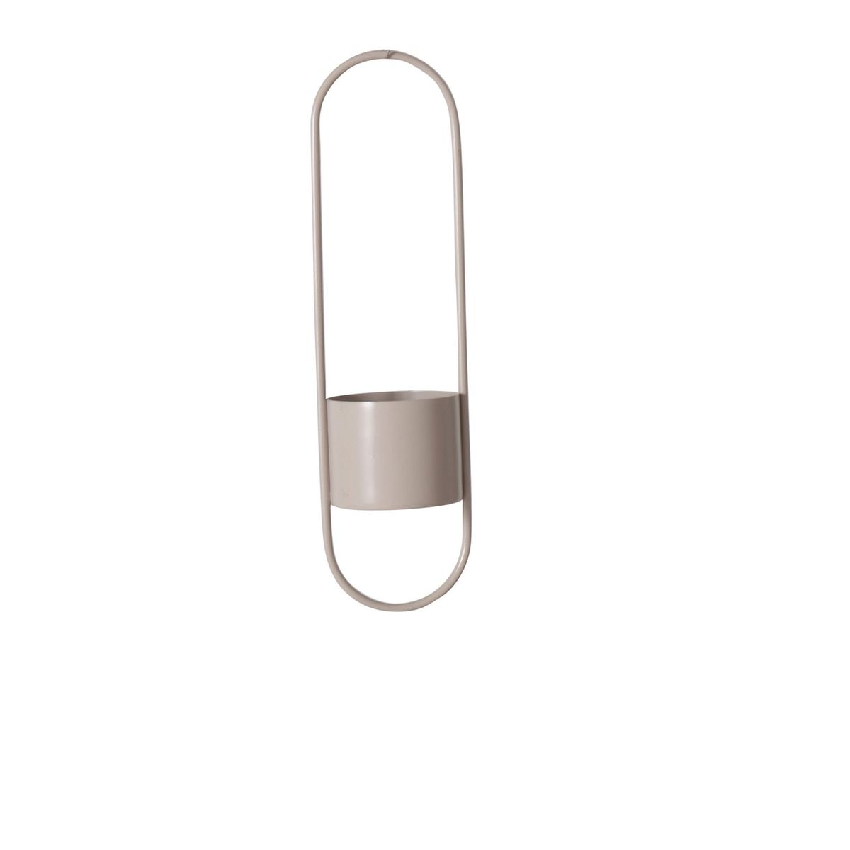 Schöner Leben Pflanztopf Hängetopf Anthea aus Metall beige 13x11x46cm Bis zu 50% Rabatt