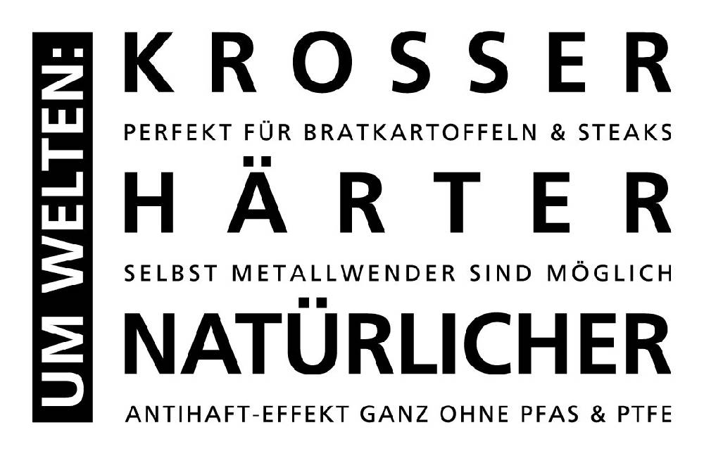 Schulte Ufer Bratpfanne Astral mit UniverSUS-Oberflächenstruktur, 28 cm Bestseller