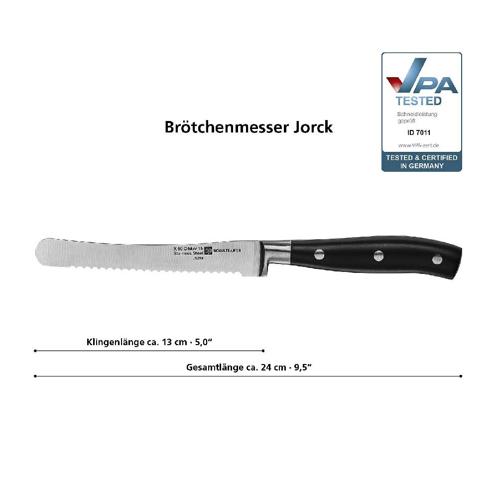 Schulte Ufer Brötchenmesser Jorck Saisonschlussverkauf