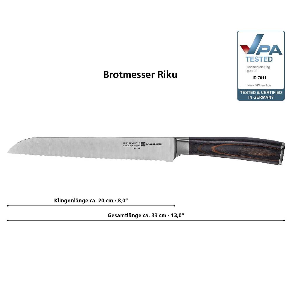 Schulte Ufer Brotmesser Riku Cyber Monday