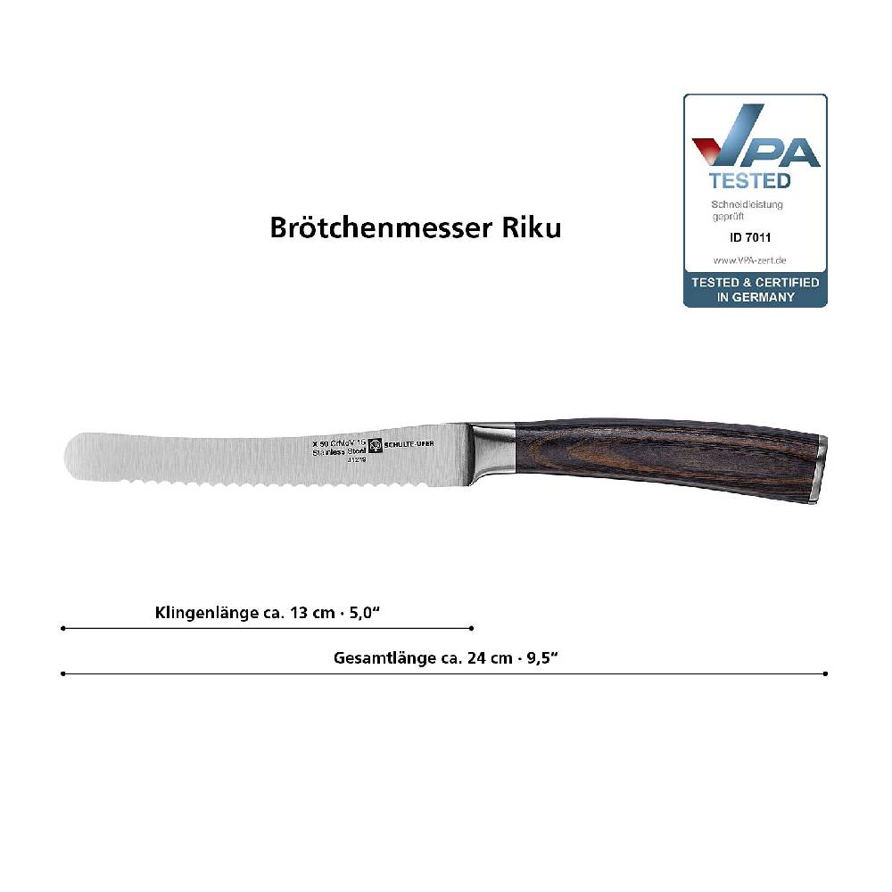 Schulte Ufer Brötchenmesser Riku Muttertagsangebot