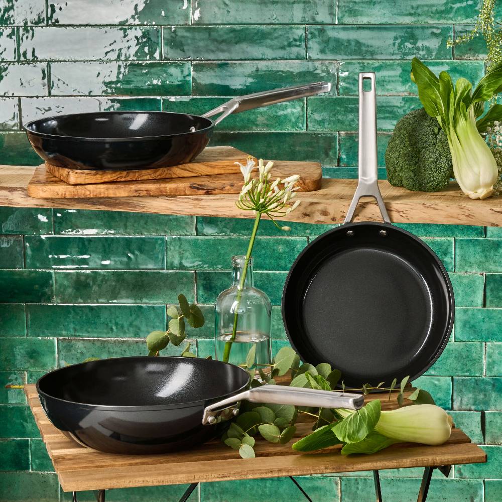 Schulte Ufer Bratpfanne Green Life, 24 - 28 cm, Kerana Nur für heute