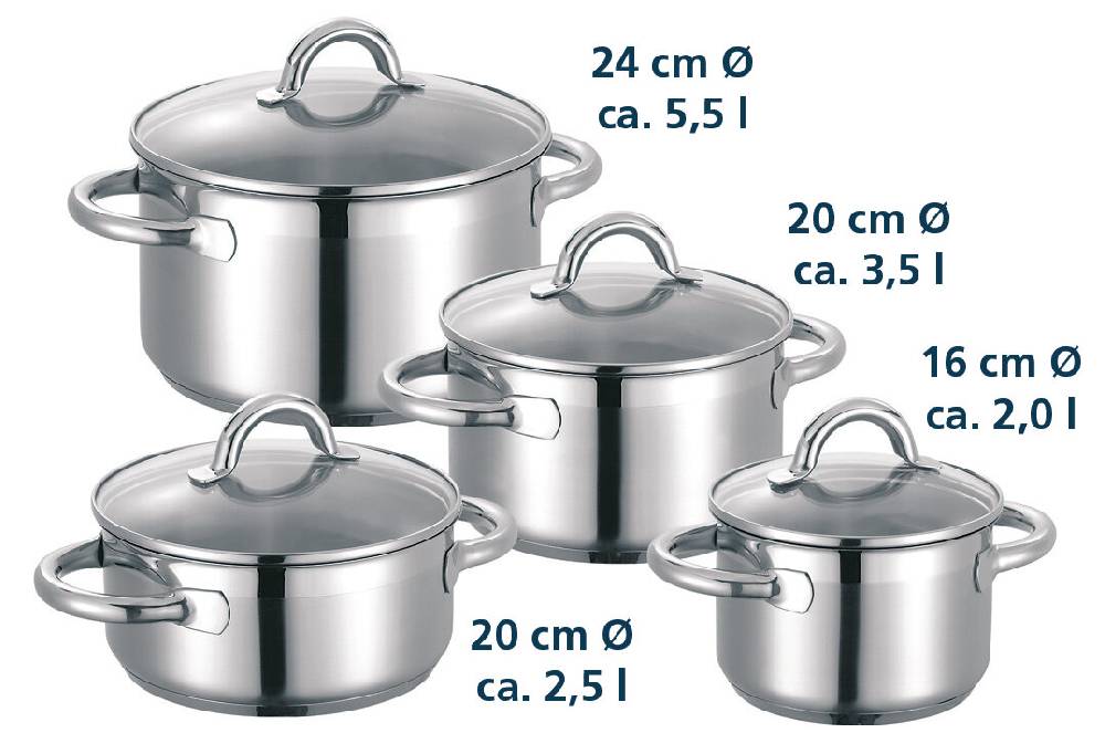 Schulte Ufer Nimm-4-Set Loop, 4-tlg Zeitlich begrenztes Angebot