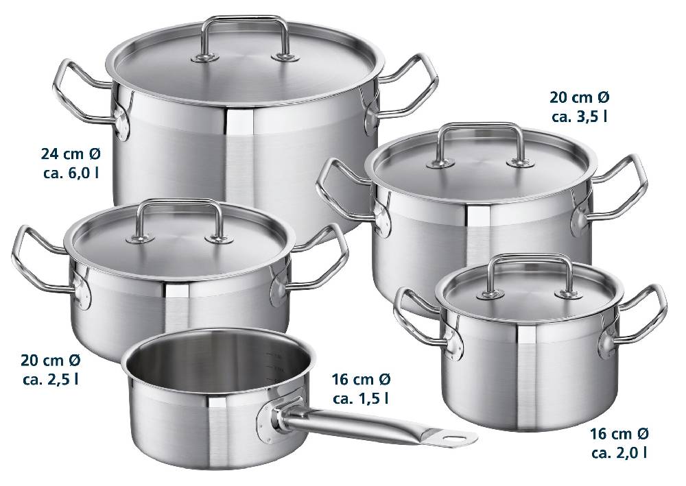 Schulte Ufer Meister-Set Profi-Line i, 5-tlg Neueste Stile