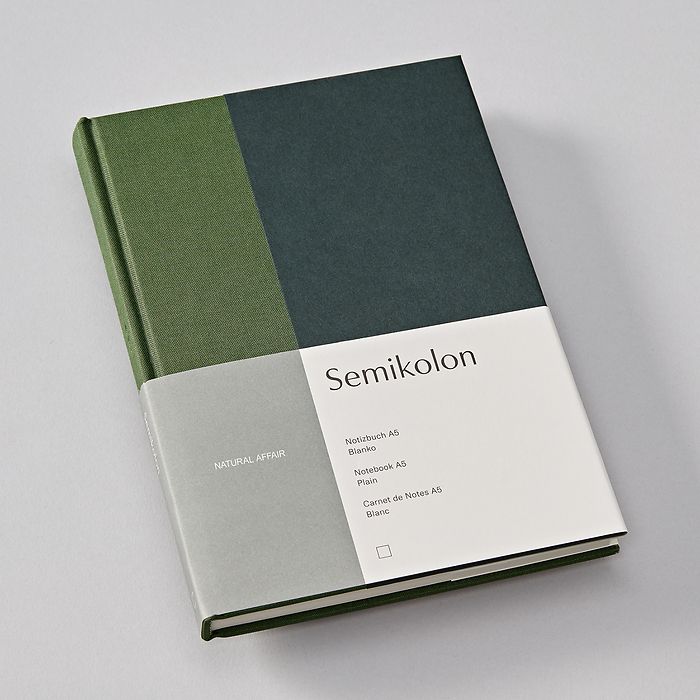 Semikolon Notizbuch A5 NATURAL AFFAIR