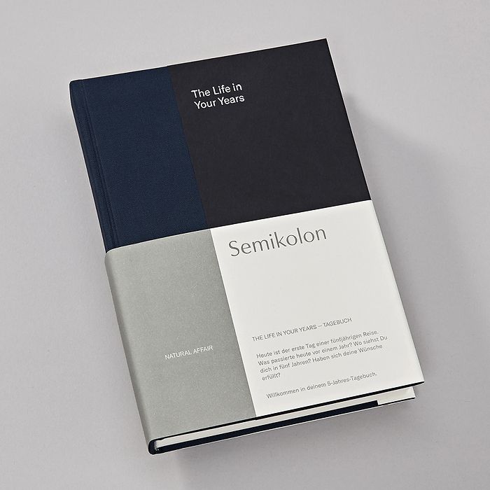 Semikolon The Life In Your Years - Tagebuch Natural Affair