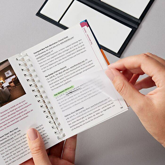 Semikolon Transparente Sticky Notes Black Friday