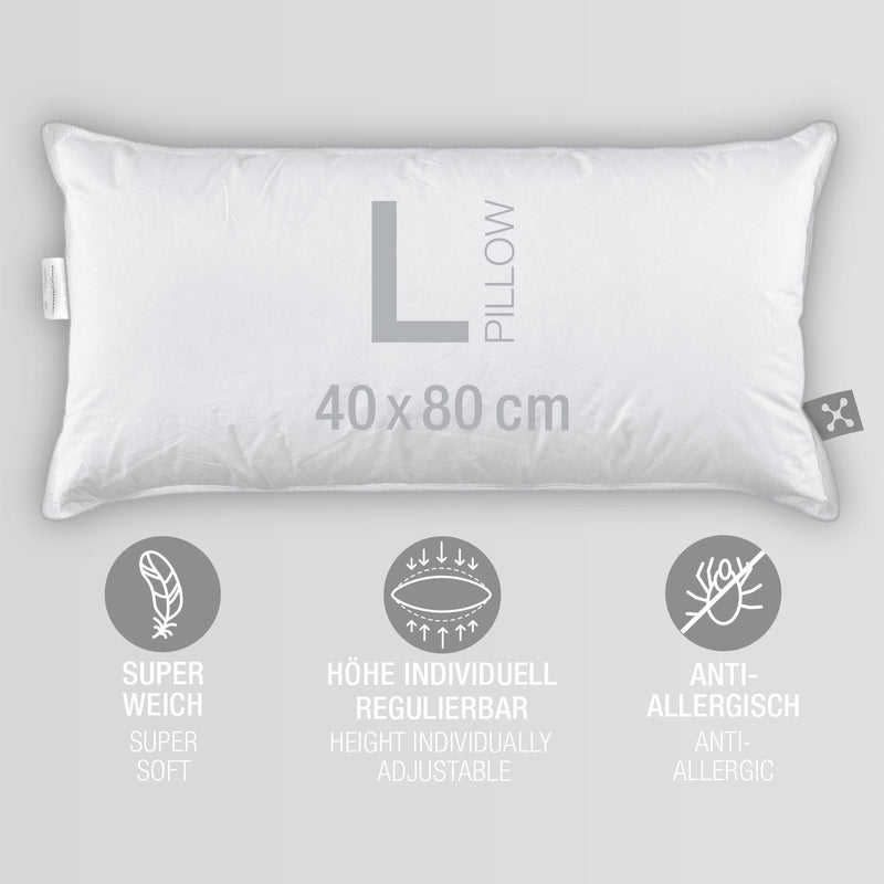 Smartsleep smart® SOFT PILLOW 40 x 80 cm Heißer Verkauf