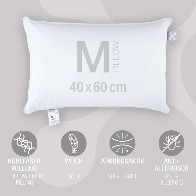 Smartsleep smart® BASIC PILLOW 40 x 60 cm Große Rabatte